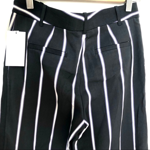 Equipment Arwen Striped Twill Wide-leg Pants - Picture 8 of 10